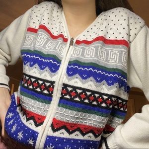 ADORBS LIZ CLAIBORNE XMAS SWEATER!